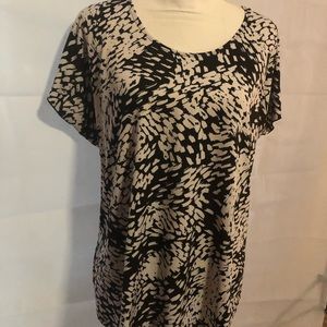 Super Cute Black/White Top